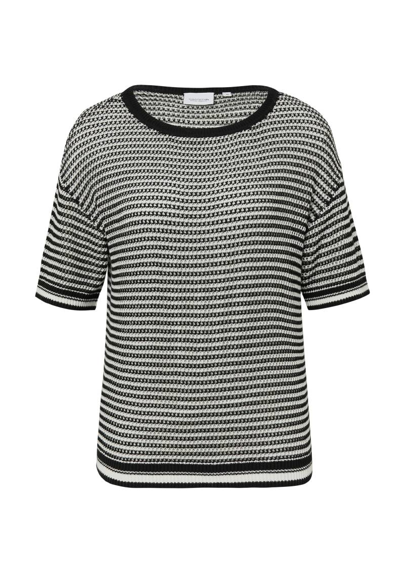 comma casual identity - Strickpullover schwarz - Gr. - 36 von comma casual identity