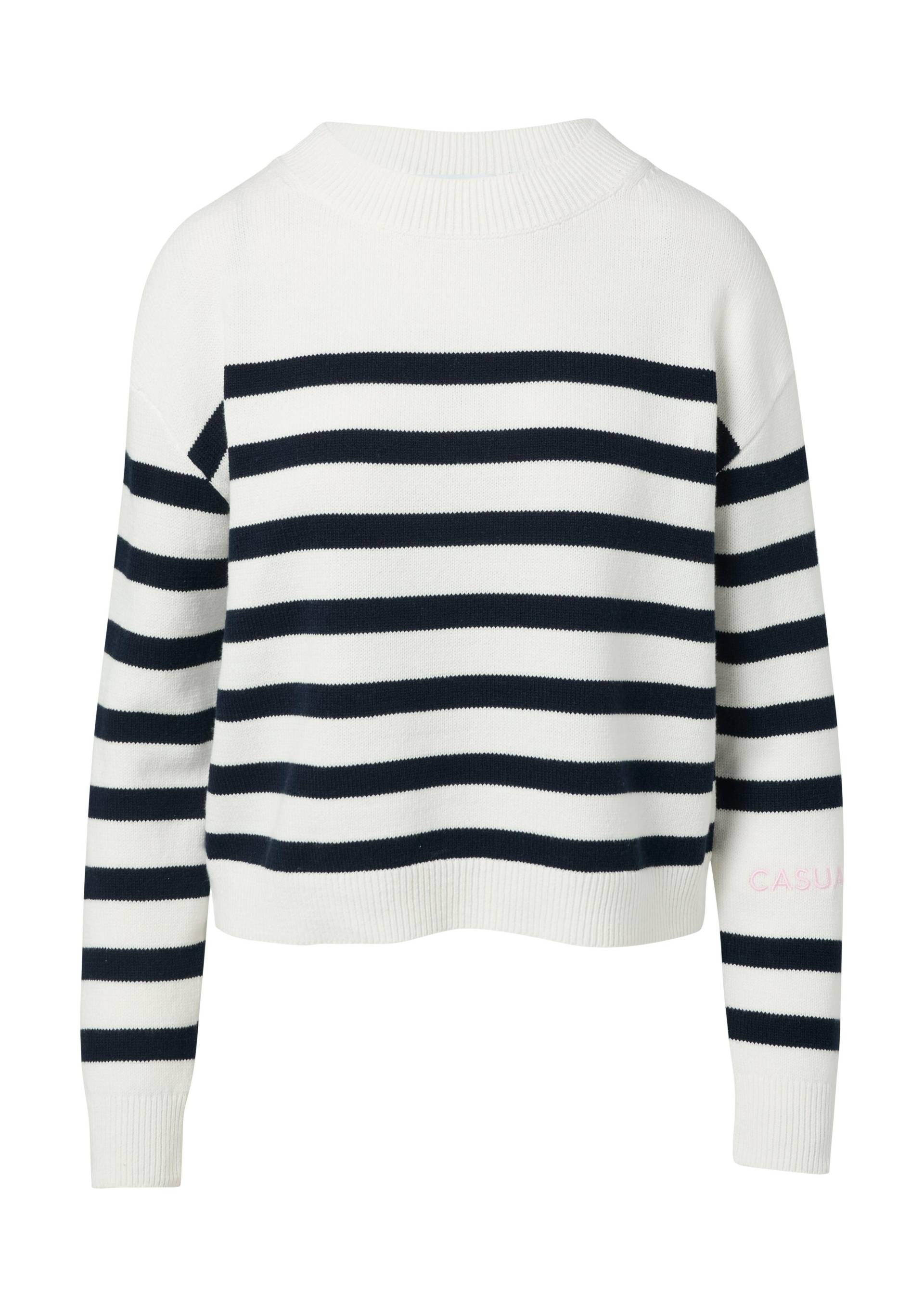 comma casual identity - Strickpullover weiß - Gr. - 36 von comma casual identity