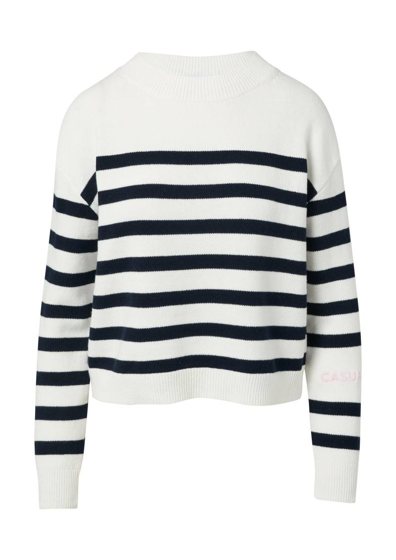 comma casual identity - Strickpullover weiß - Gr. - 36 von comma casual identity