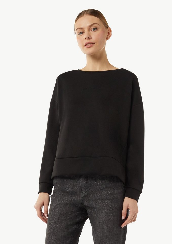 comma casual identity Sweatshirt Sweatshirt mit Schmucksteinen Schmucksteine von comma casual identity