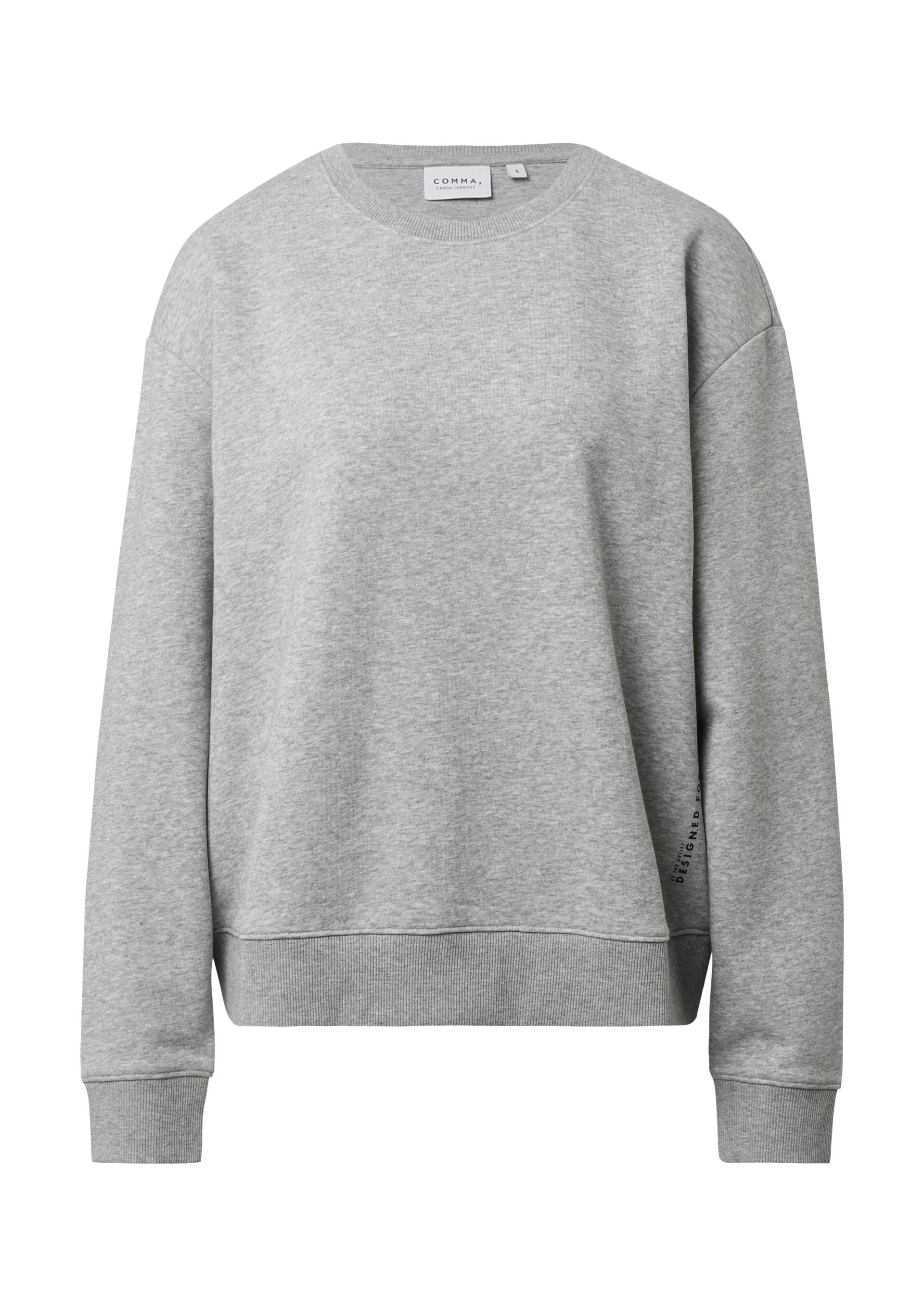 comma casual identity - Sweatshirt grau - Gr. - XS von comma casual identity