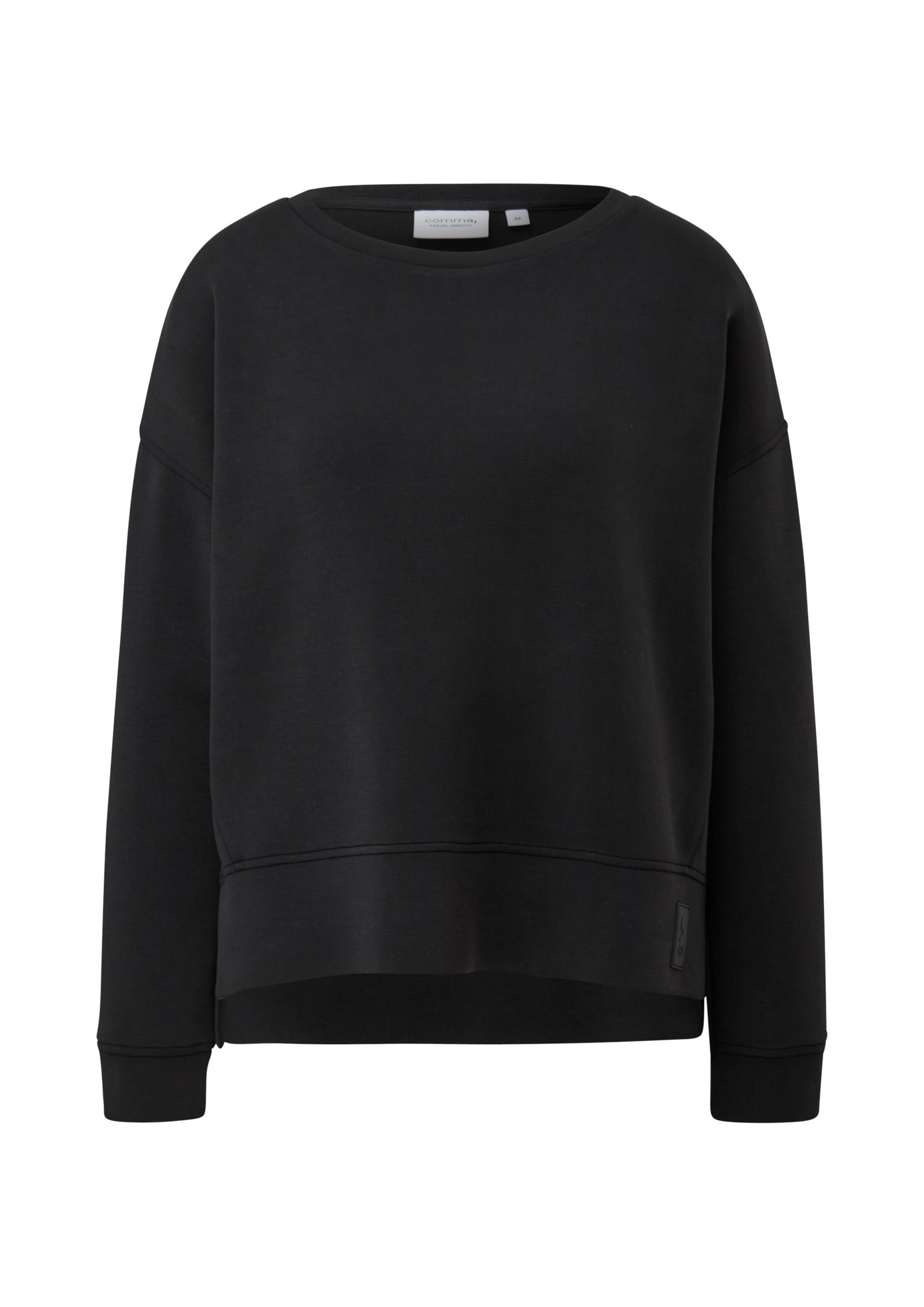 comma casual identity - Sweatshirt schwarz - Gr. - 40 von comma casual identity