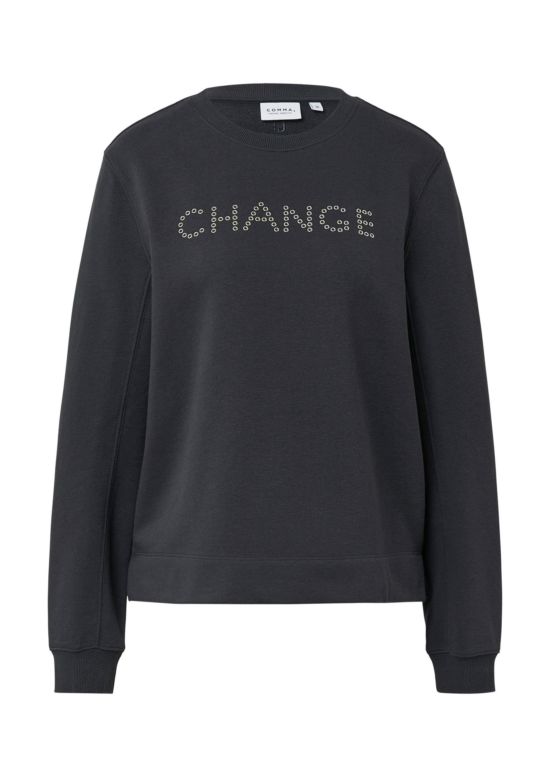 comma casual identity - Sweatshirt schwarz - Gr. - 44 von comma casual identity