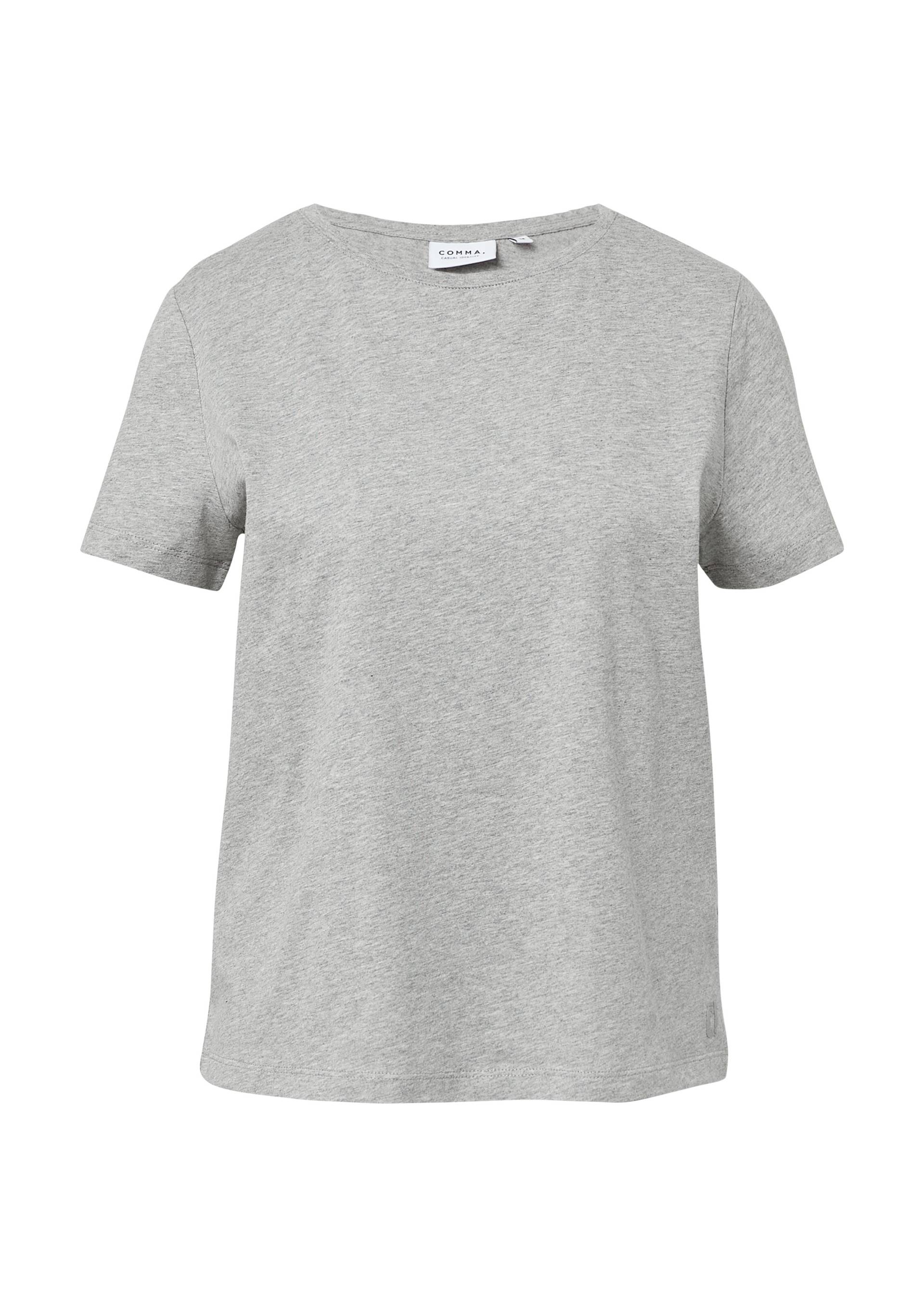 comma casual identity - T-Shirt grau - Gr. - 40 von comma casual identity