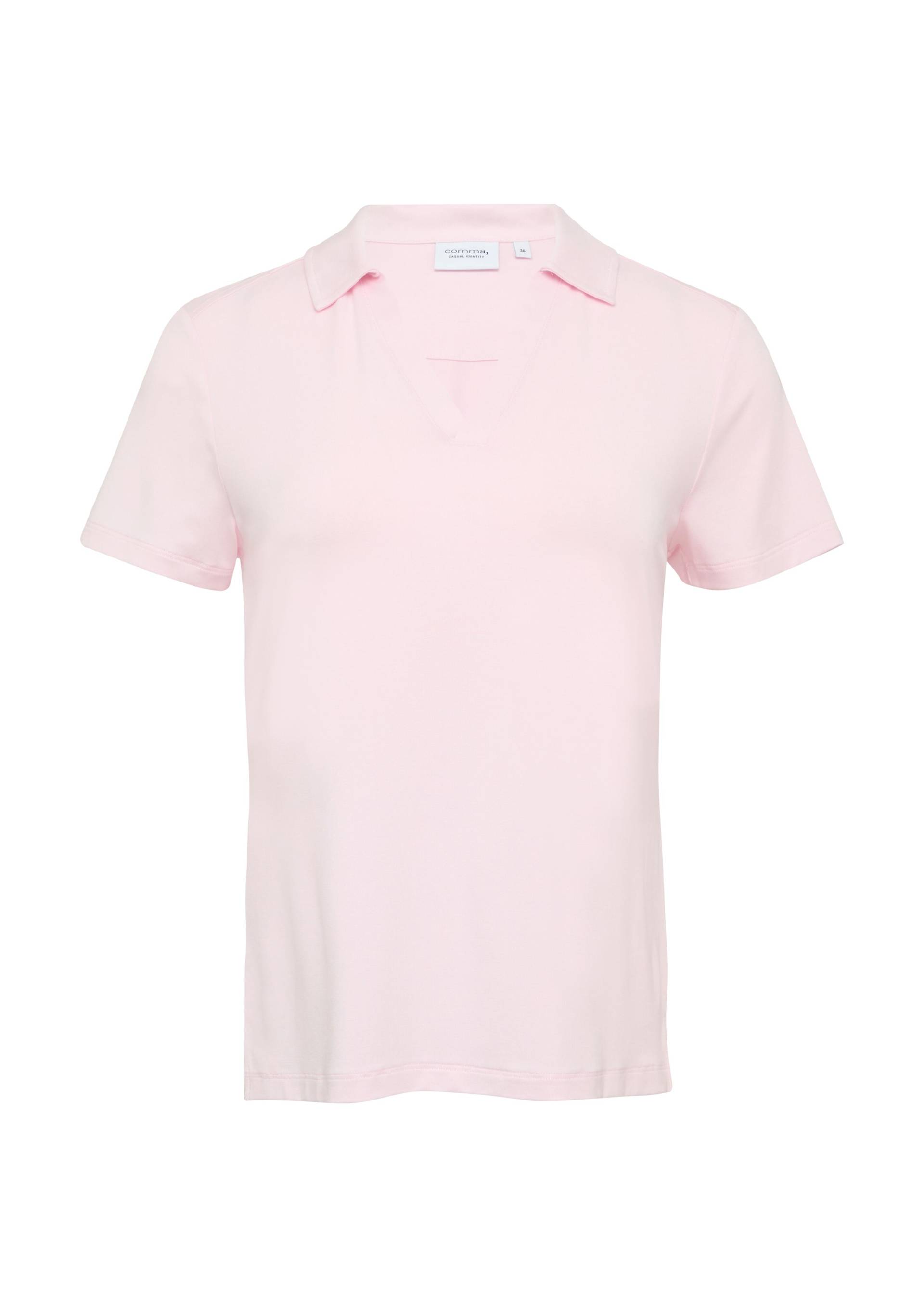 comma casual identity - T-Shirt pink - Gr. - 42 von comma casual identity