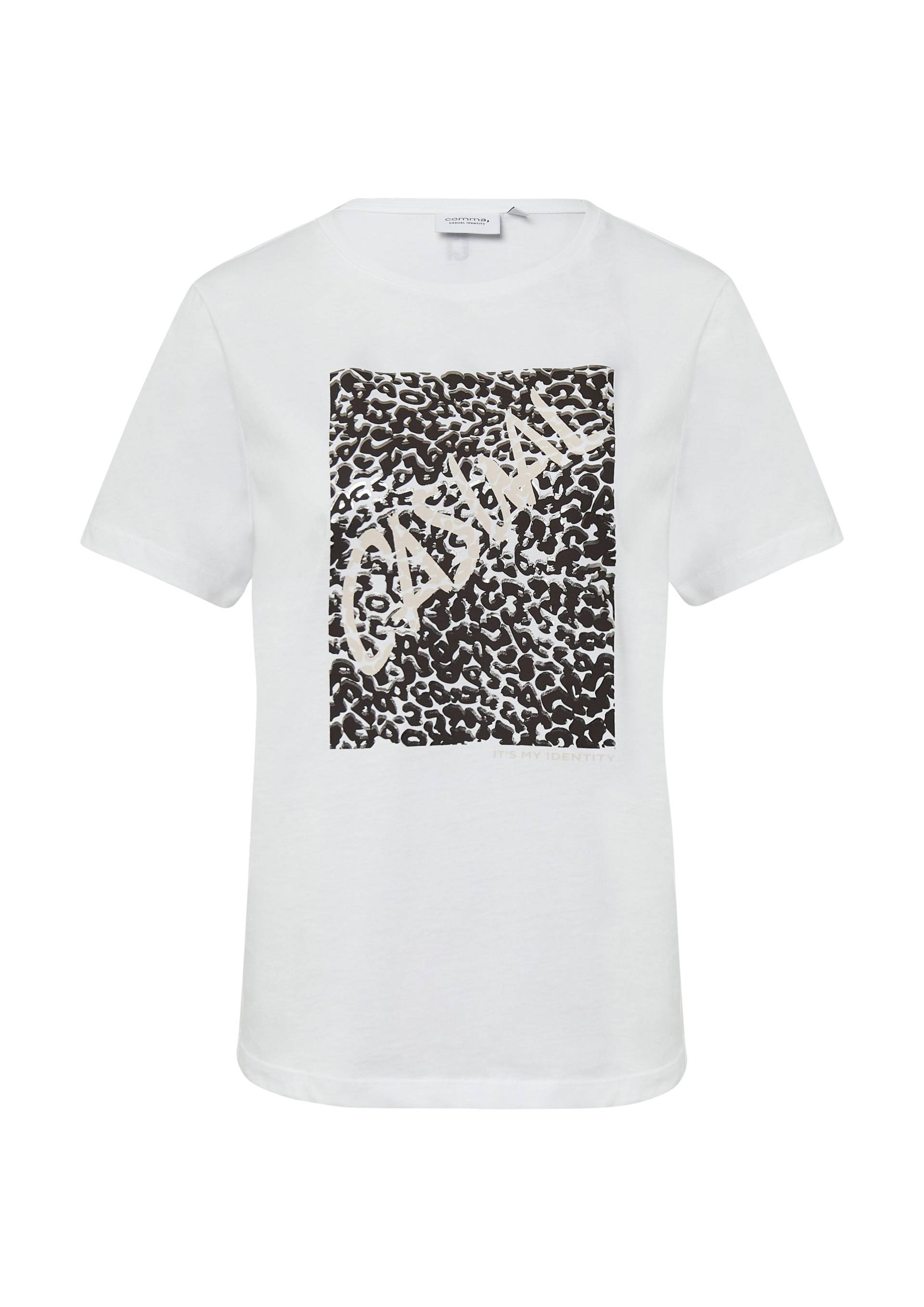comma casual identity - T-Shirt weiß - Gr. - 36 von comma casual identity