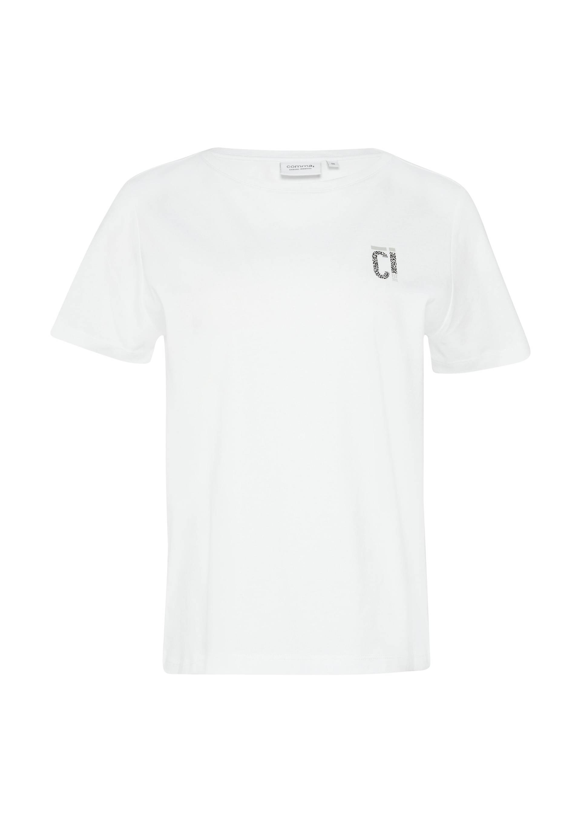 comma casual identity - T-Shirt weiß - Gr. - 36 von comma casual identity