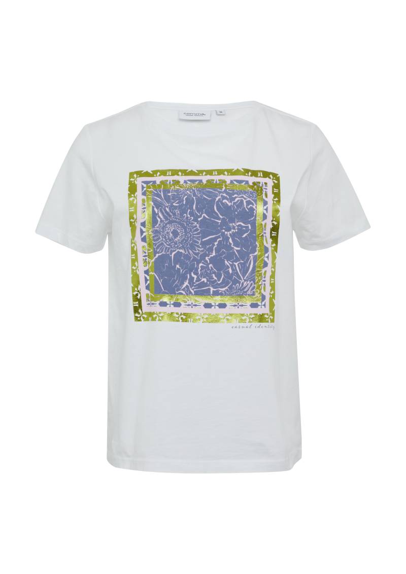 comma casual identity - T-Shirt weiß - Gr. - 38 von comma casual identity