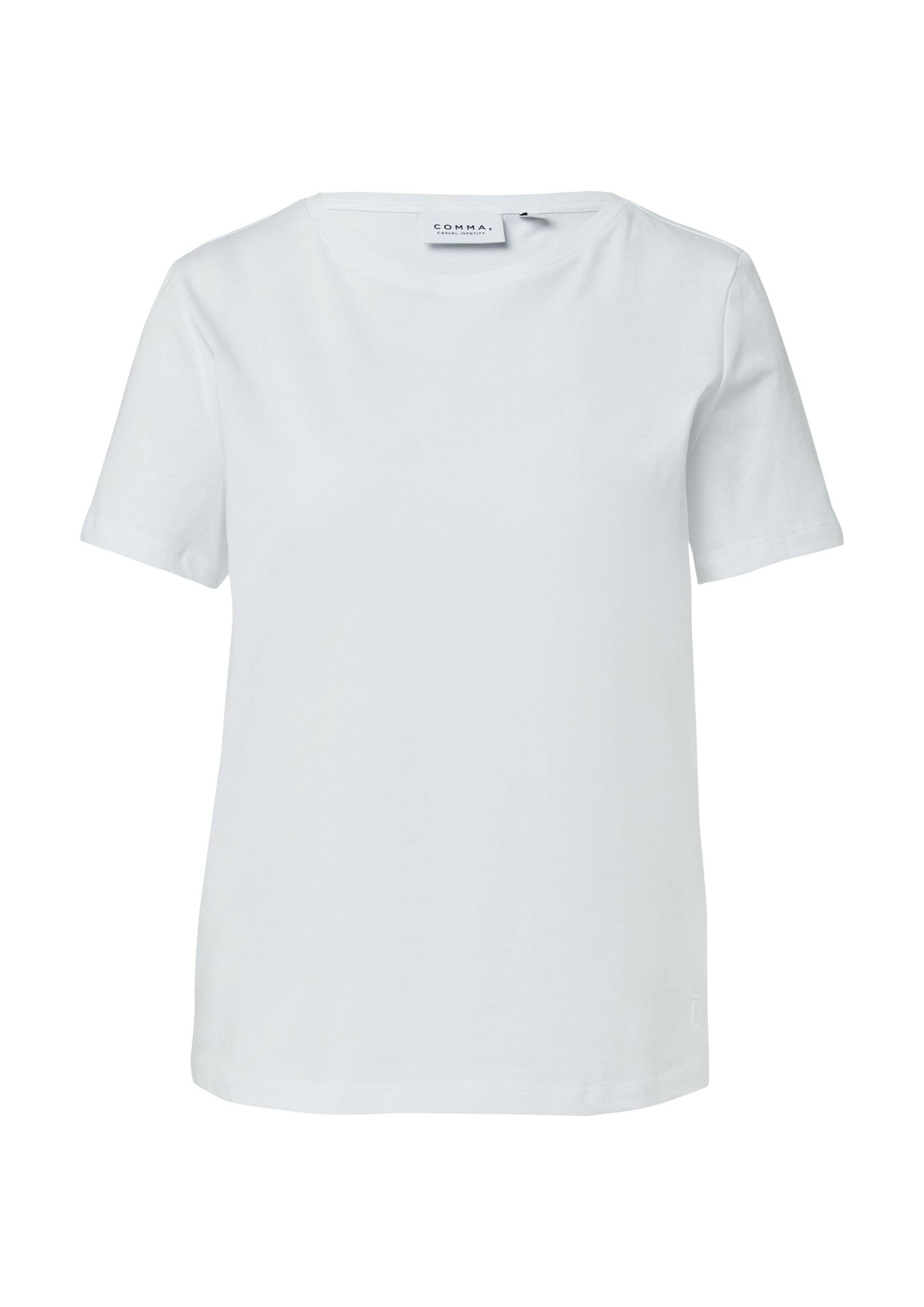 comma casual identity - T-Shirt weiß - Gr. - 42 von comma casual identity