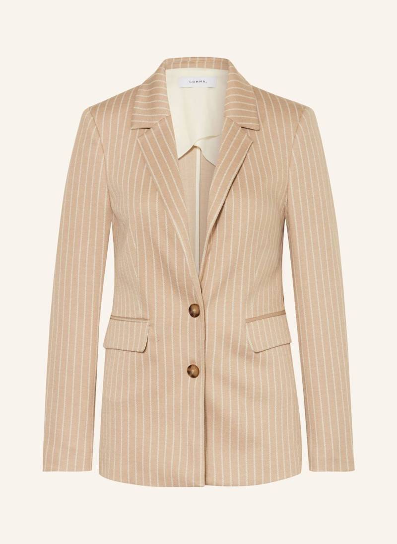Comma Blazer beige von comma