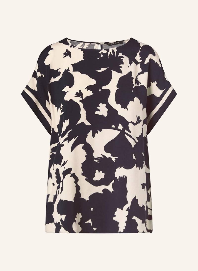 Comma Blusenshirt blau von comma