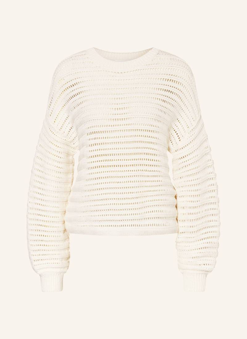 Comma Cropped-Pullover beige von comma