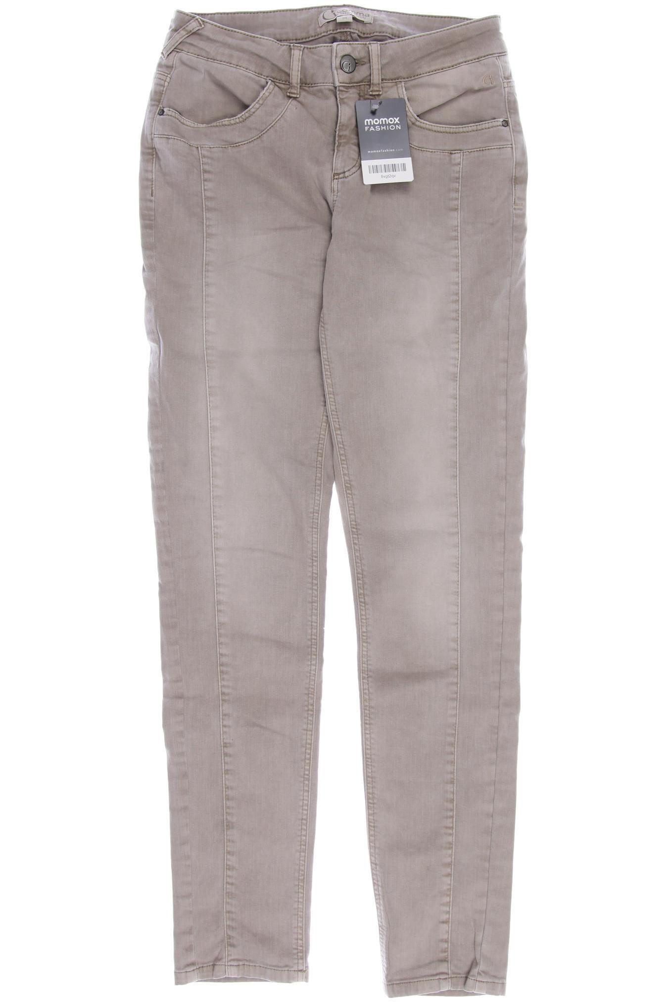 Comma Damen Jeans, beige von comma