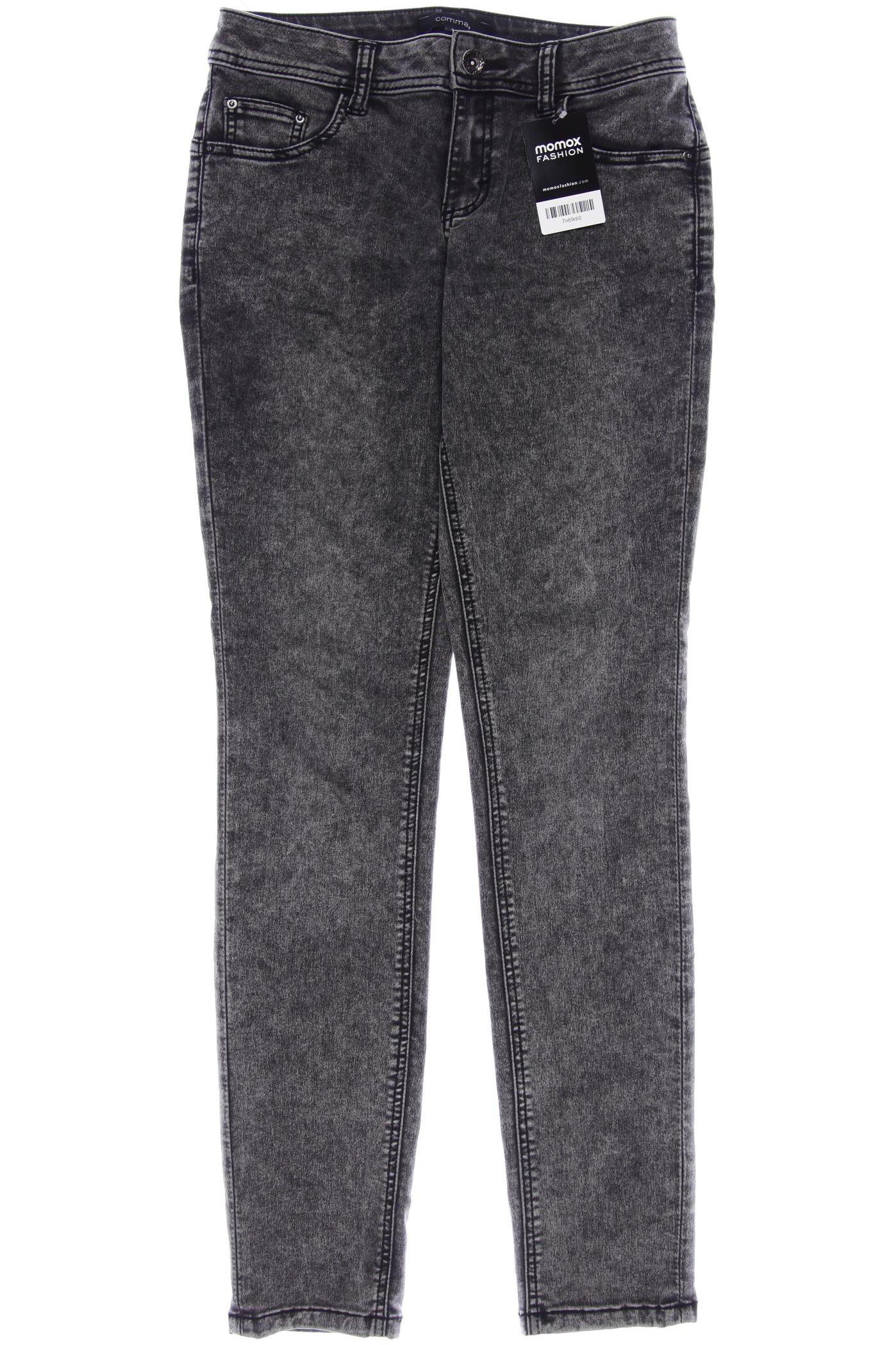 Comma Damen Jeans, grau von comma