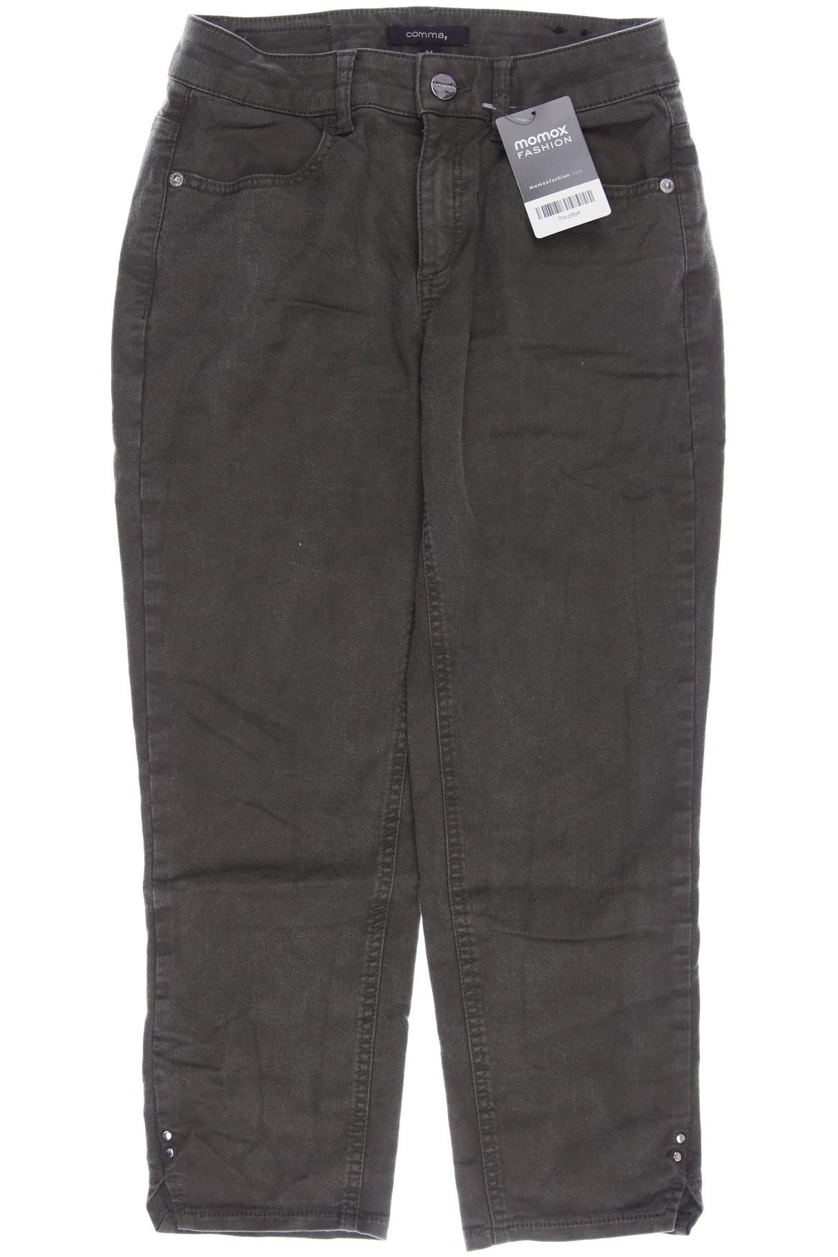 Comma Damen Jeans, grün von comma