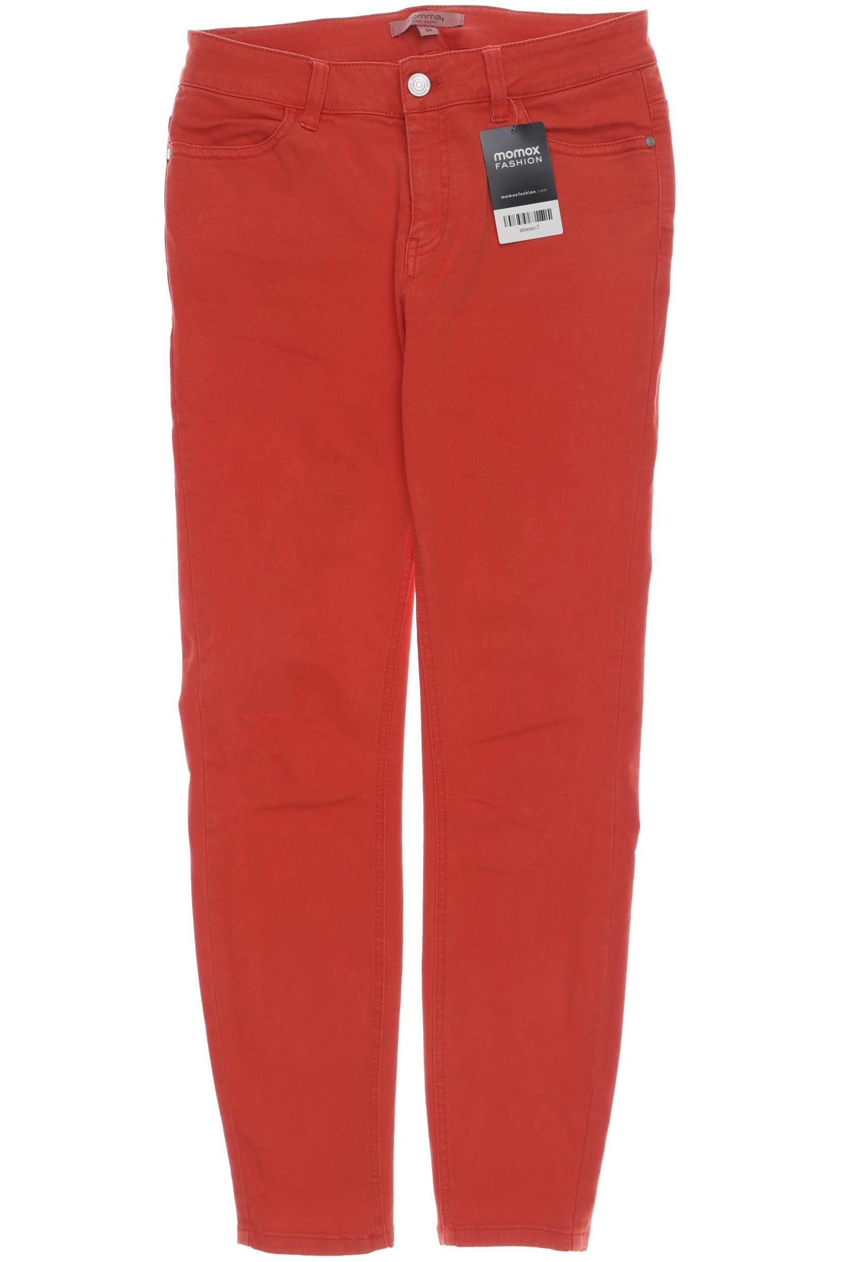 Comma Damen Jeans, rot von comma