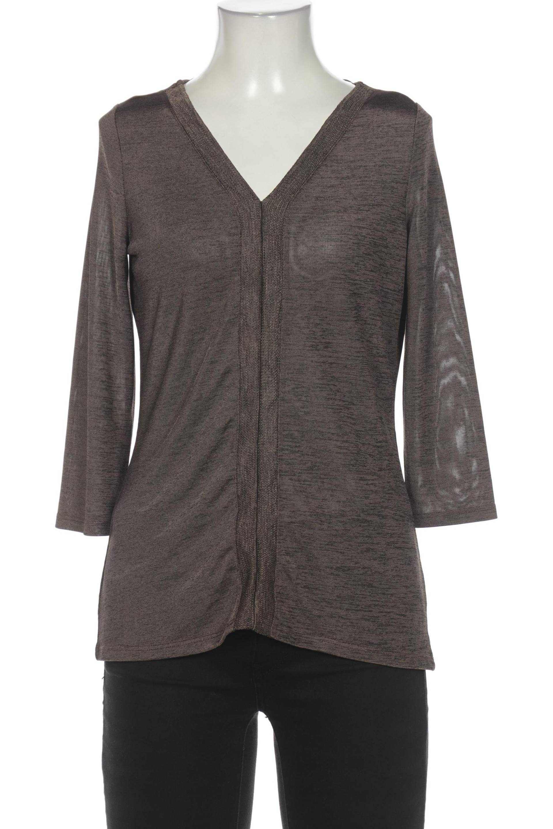 Comma Damen Langarmshirt, braun von comma