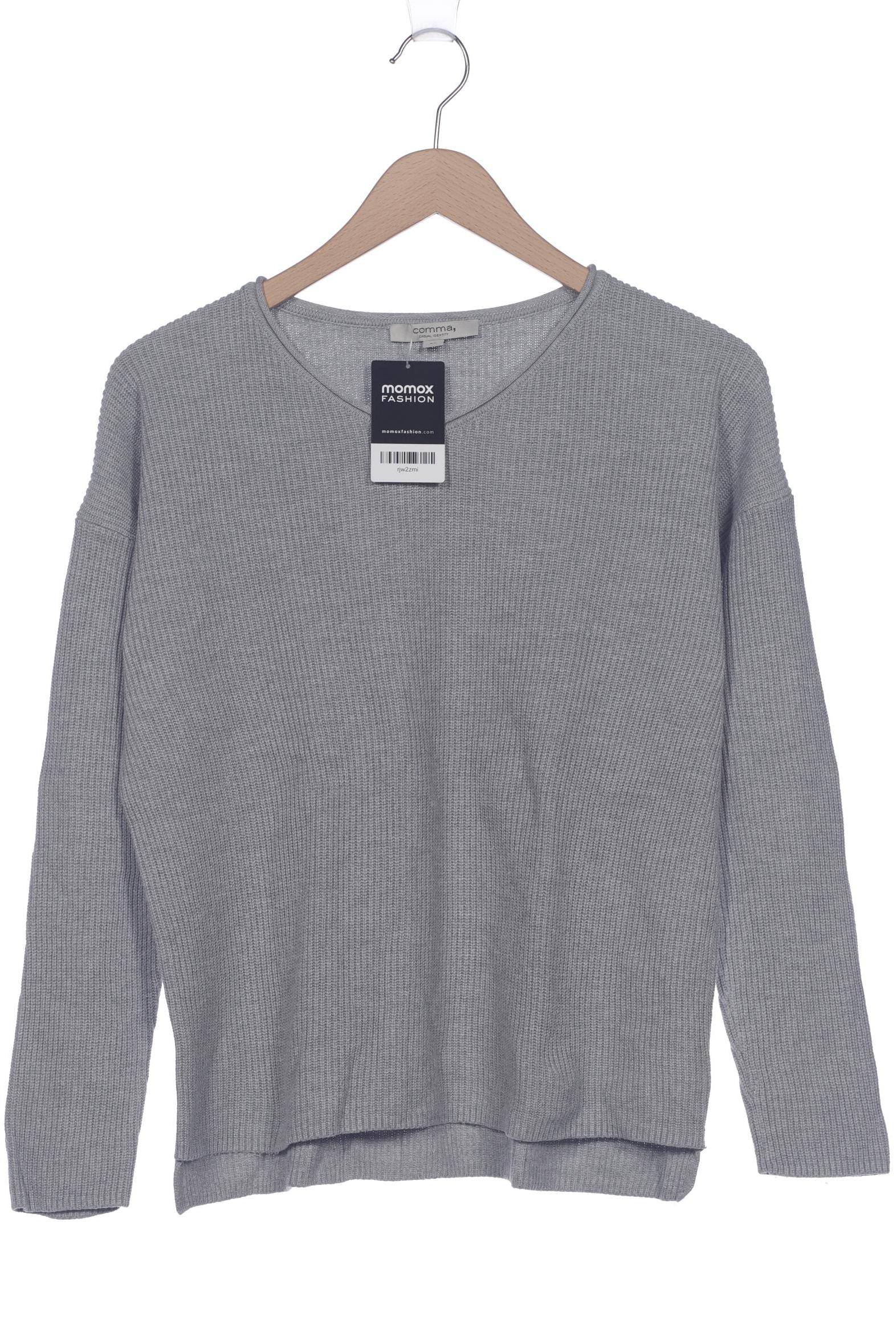 Comma Damen Pullover, grau von comma