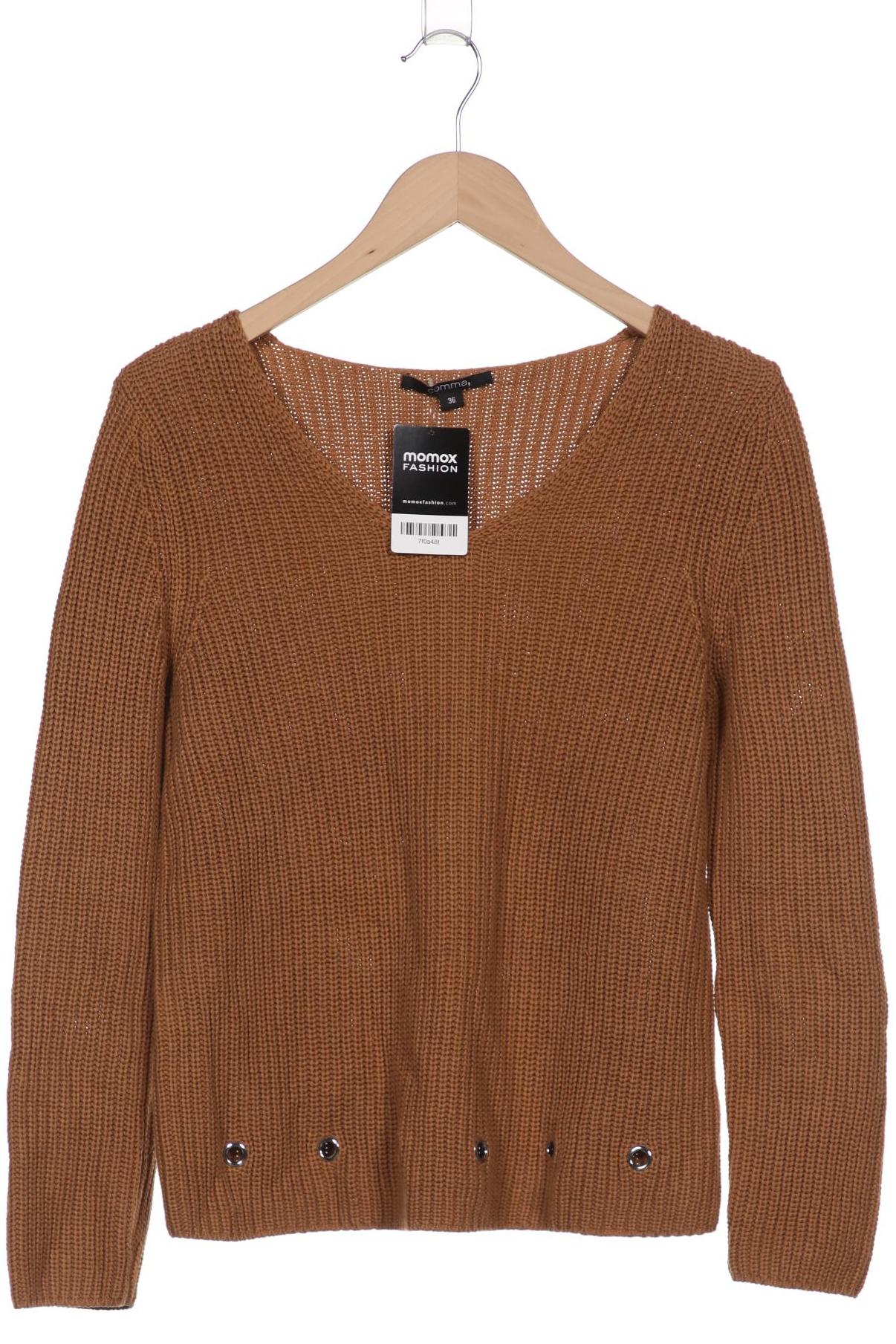 Comma Damen Pullover, braun von comma