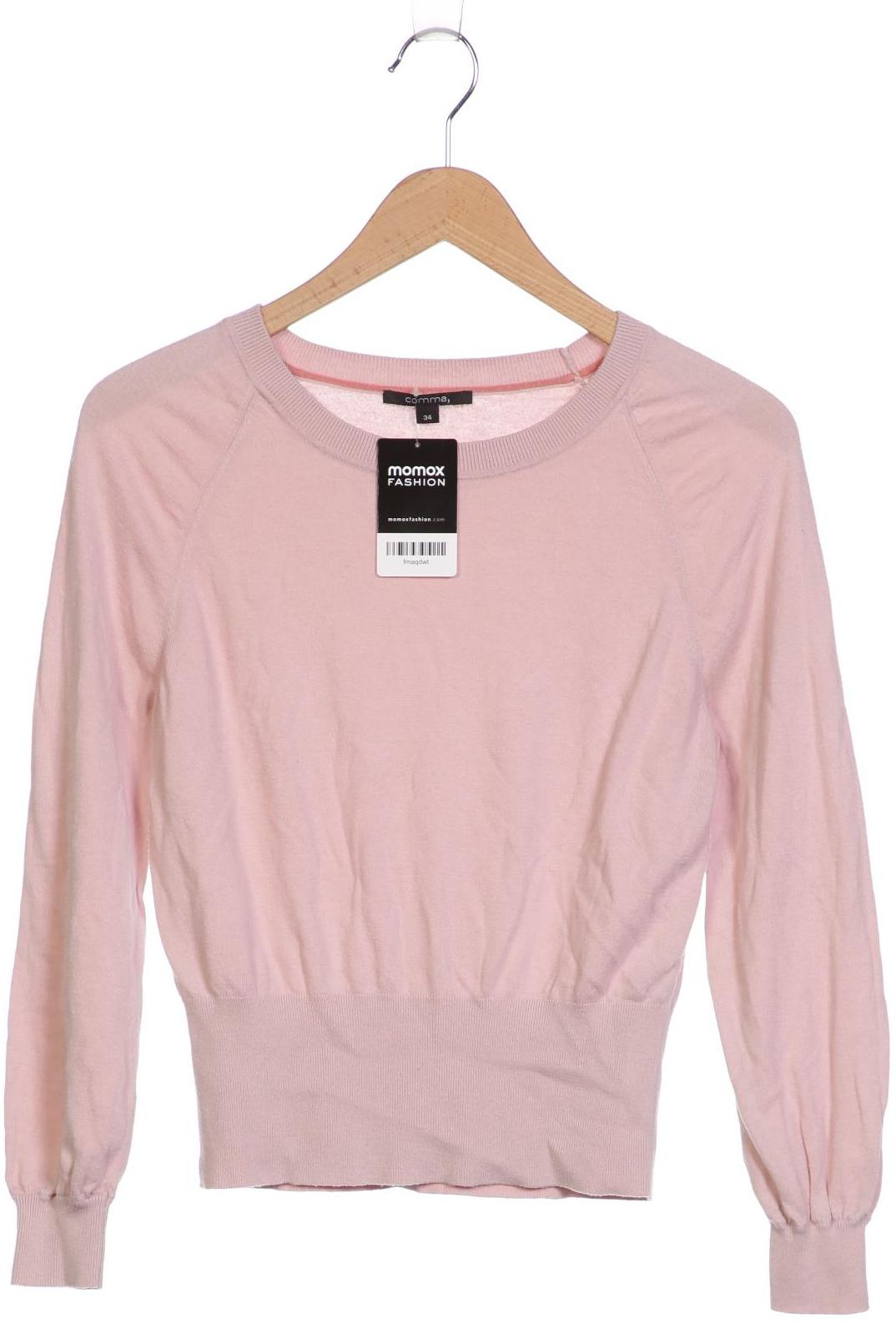 Comma Damen Pullover, pink von comma