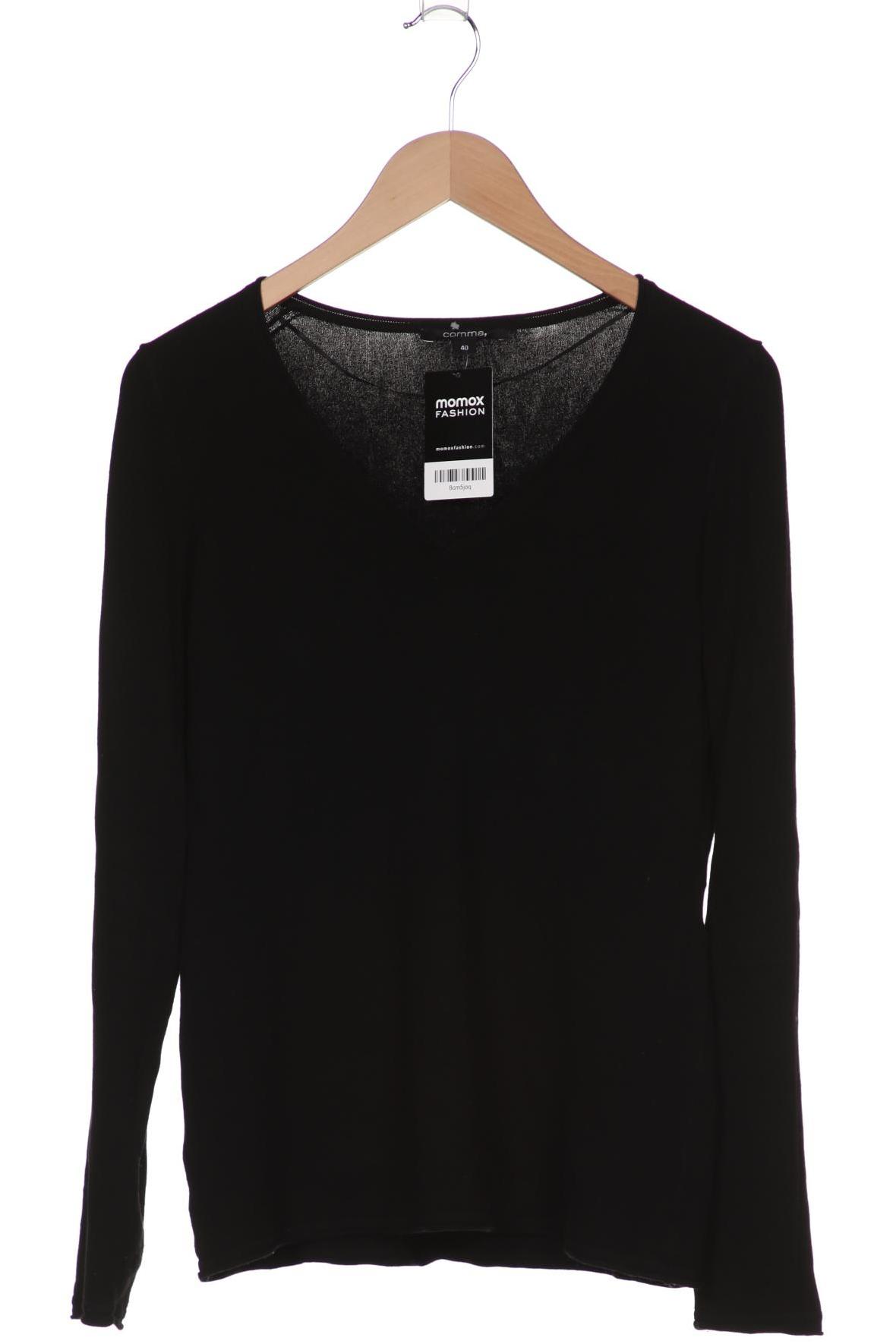 Comma Damen Pullover, schwarz von comma