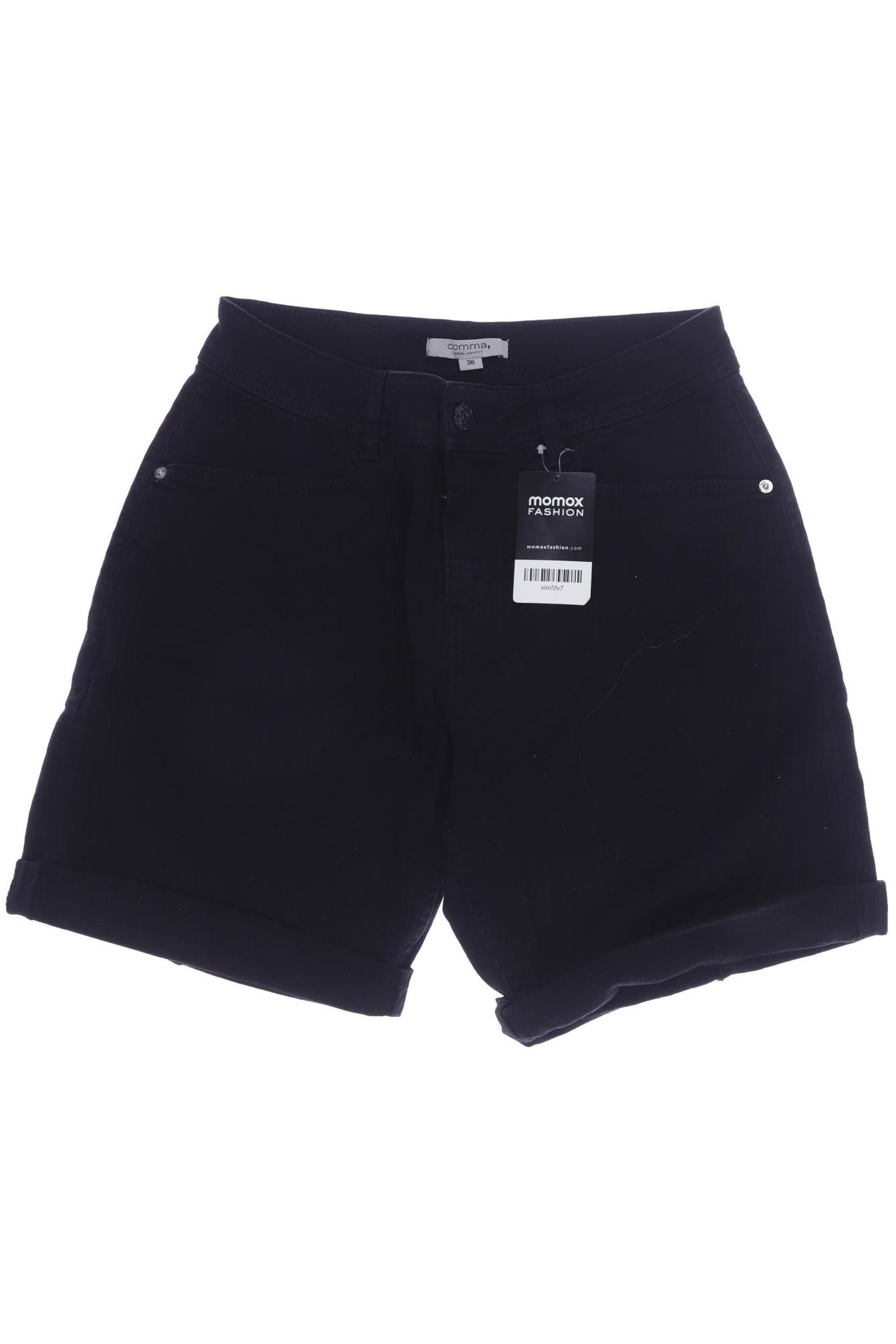 Comma Damen Shorts, schwarz von comma