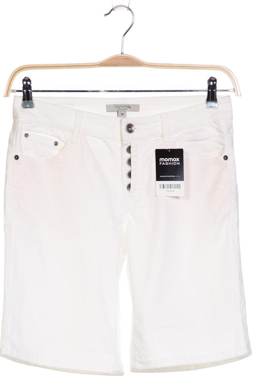 Comma Damen Shorts, weiß von comma