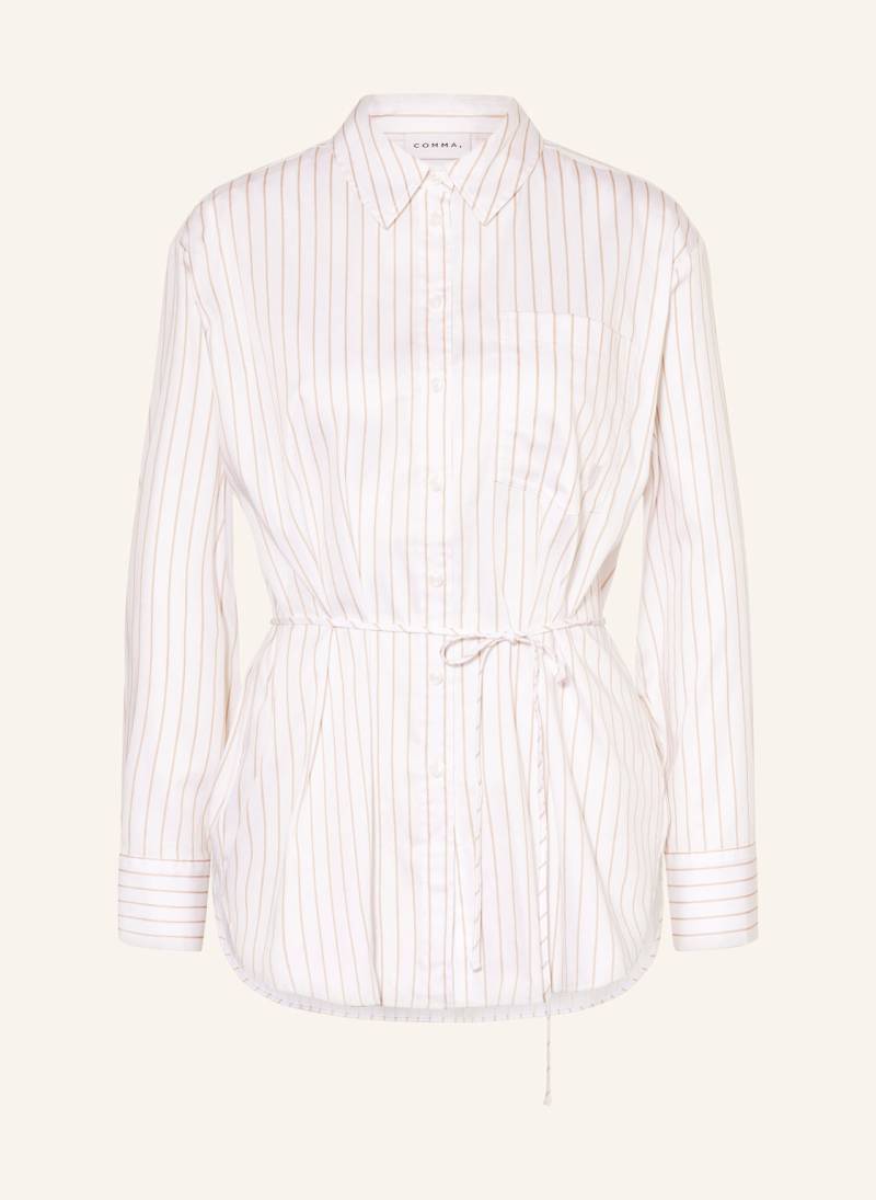 Comma Hemdbluse weiss von comma