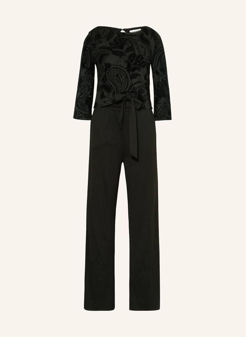 Comma Jumpsuit schwarz von comma