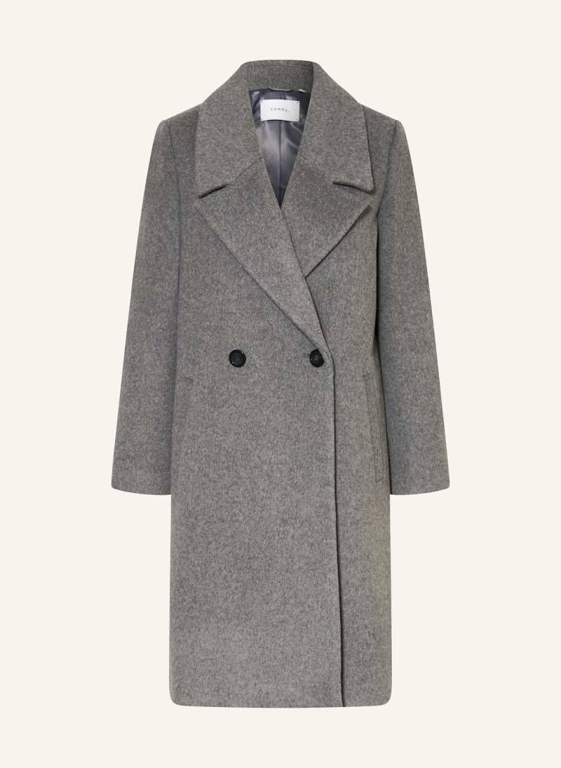 Comma Mantel grau von comma