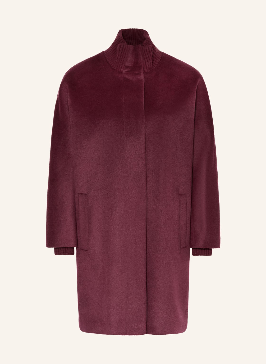 Comma Mantel rot von comma