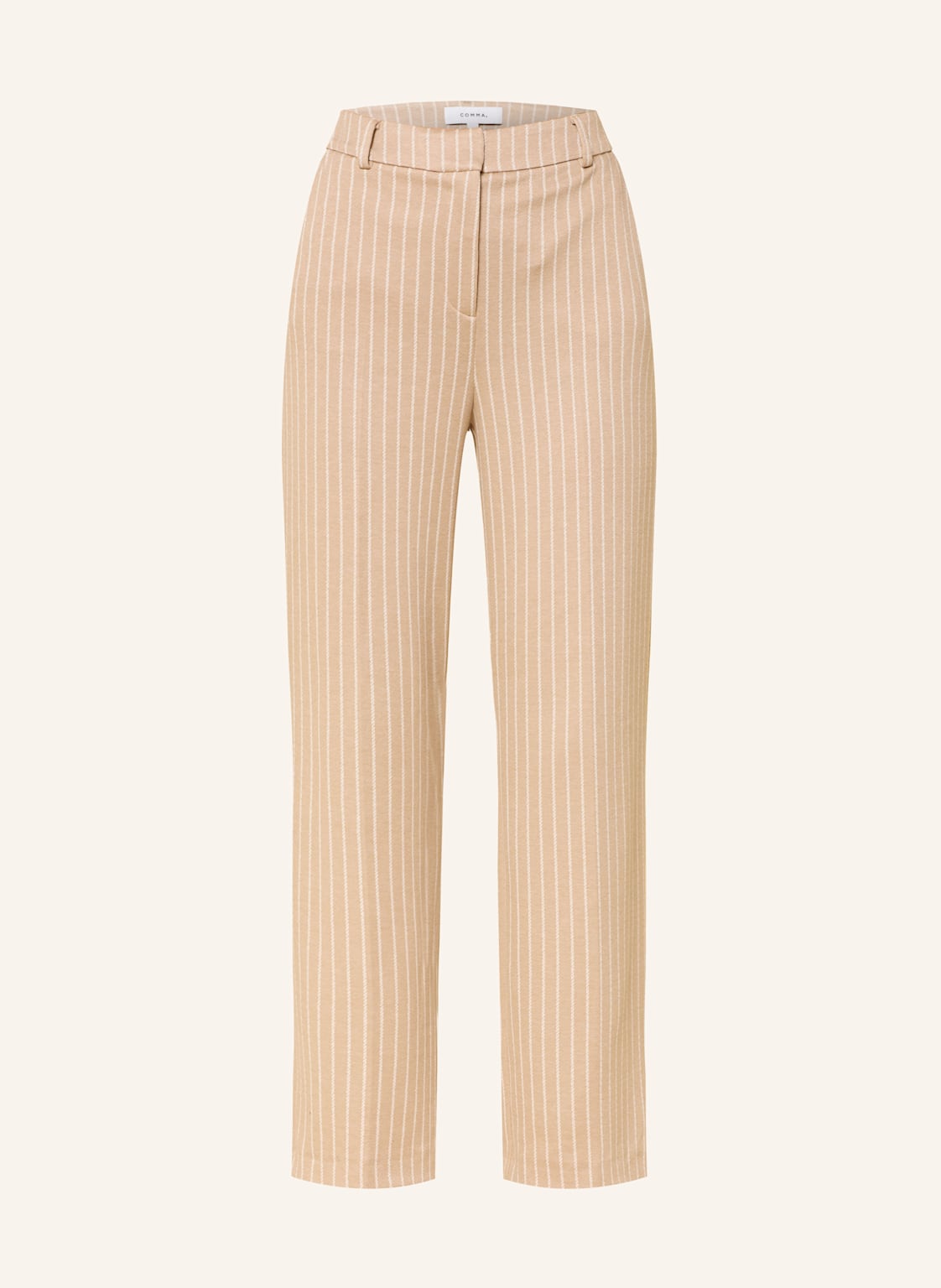 Comma Marlenehose beige von comma