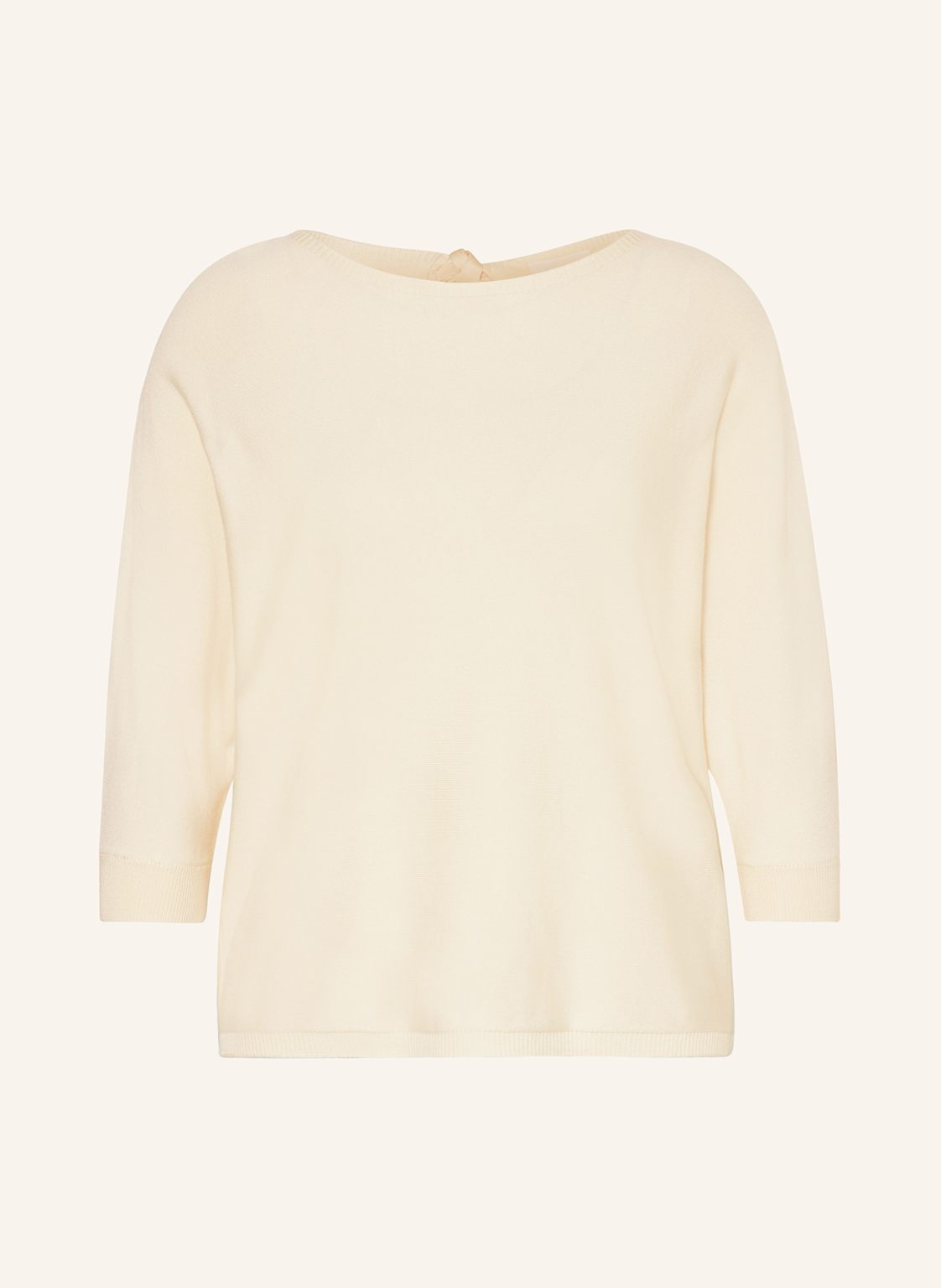 Comma Pullover Mit 3/4-Arm weiss von comma