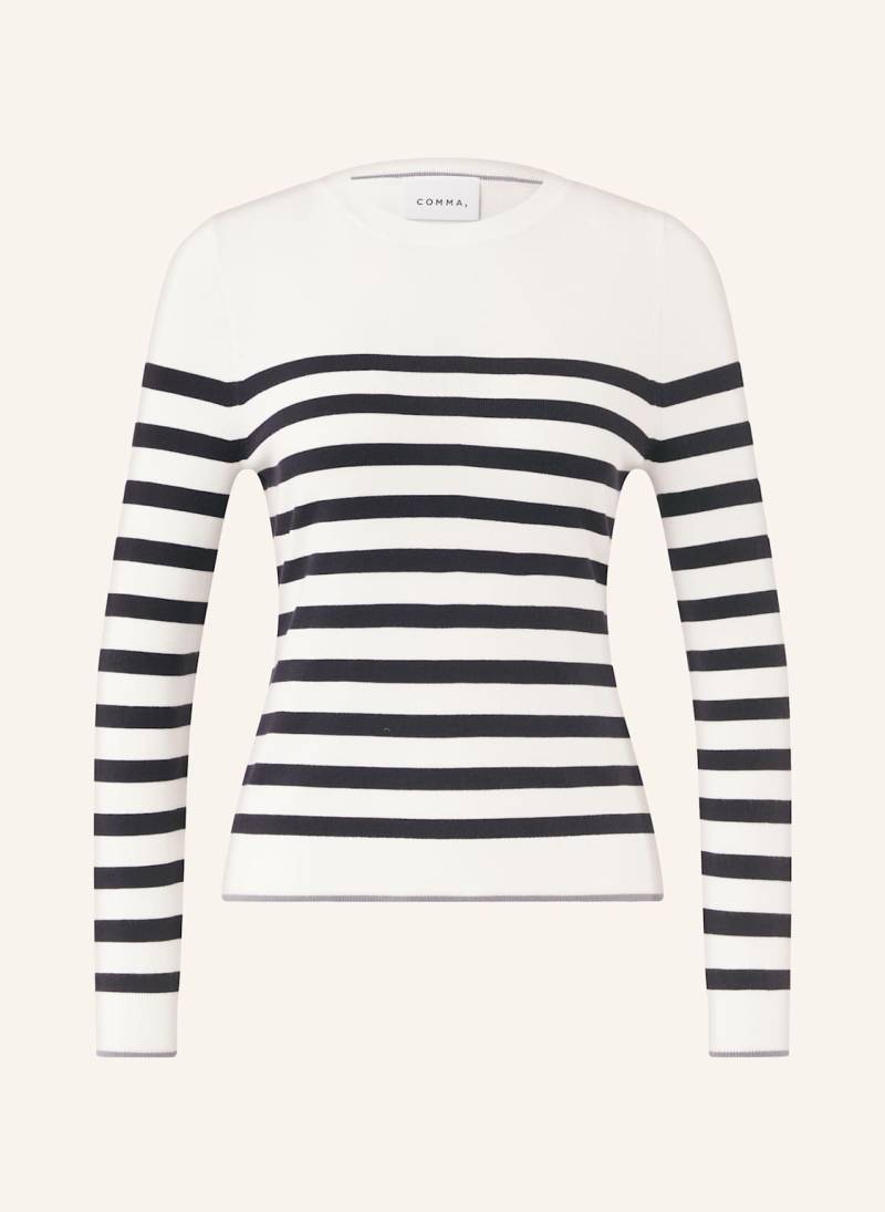 Comma Pullover weiss von comma