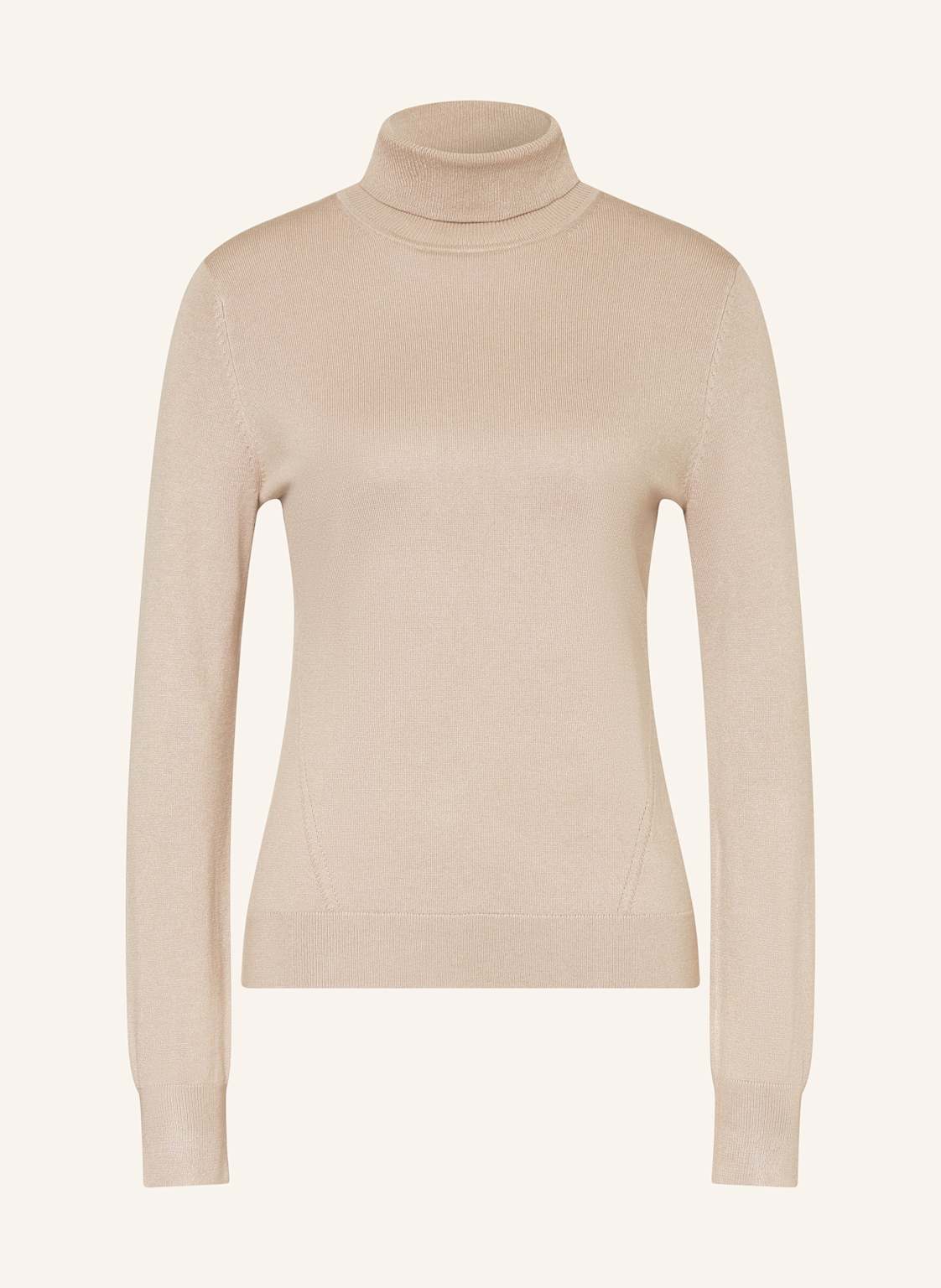 Comma Rollkragenpullover beige von comma