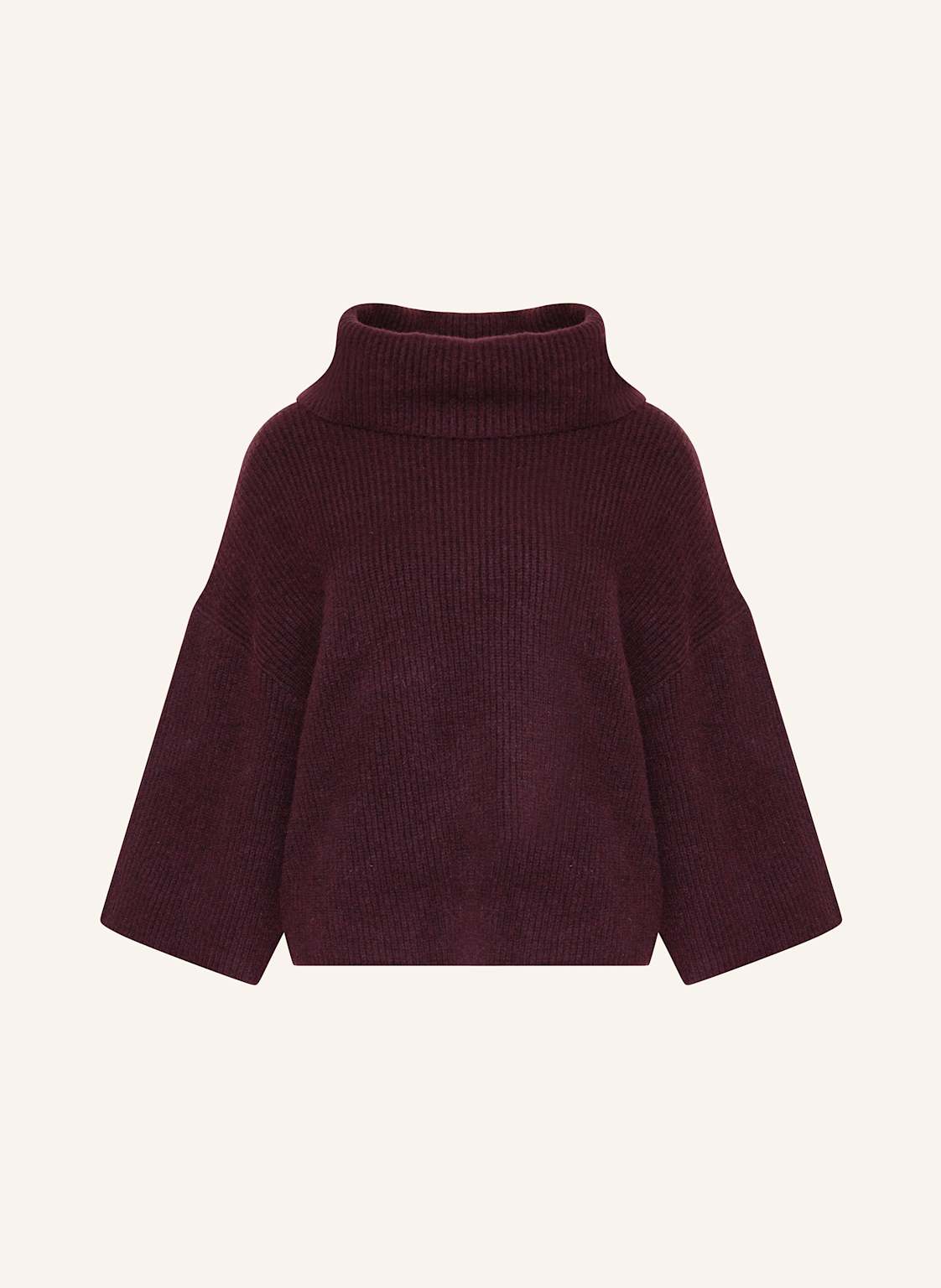 Comma Rollkragenpullover rot von comma