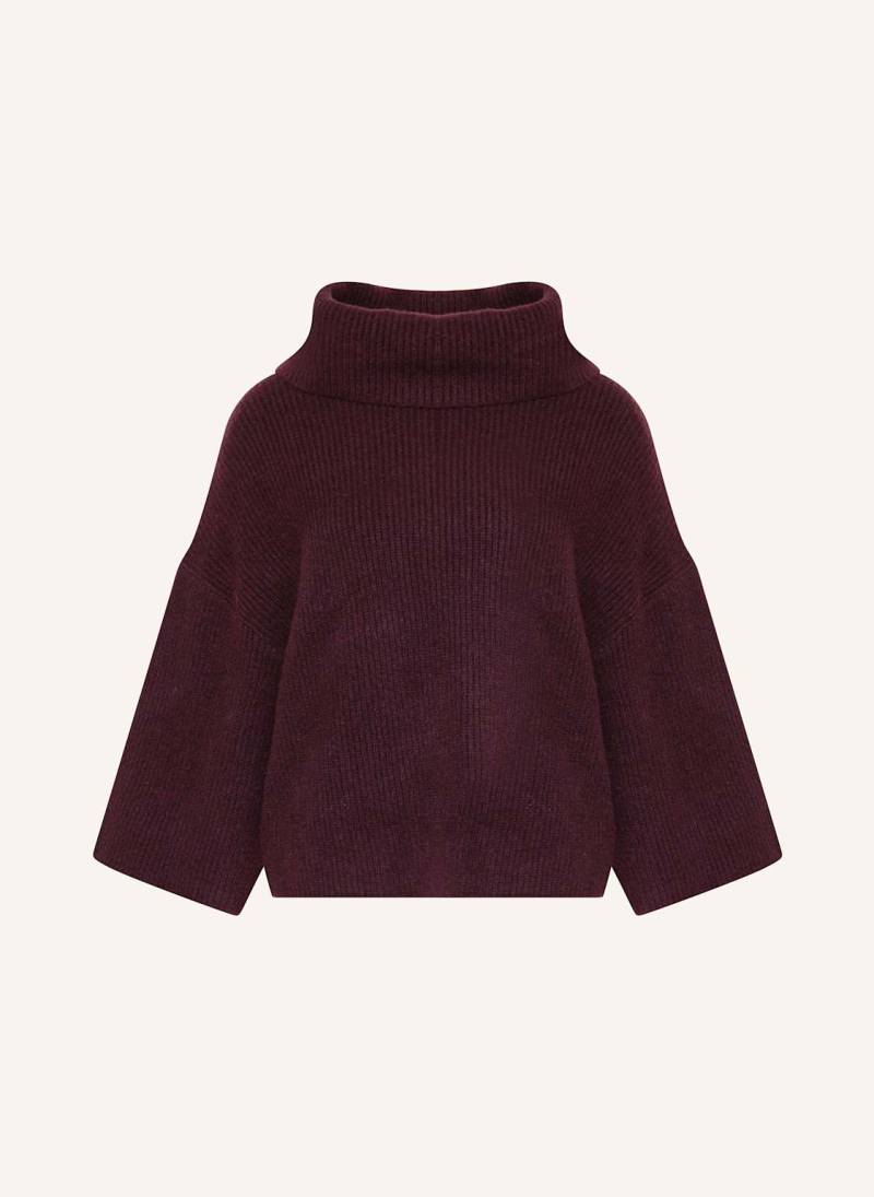 Comma Rollkragenpullover rot von comma