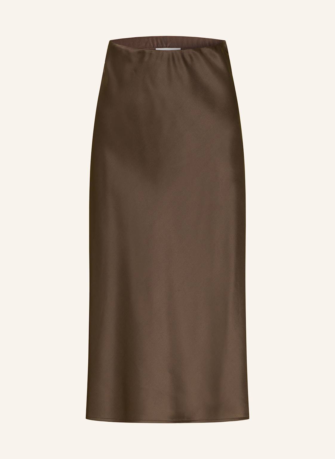 Comma Satinrock braun von comma