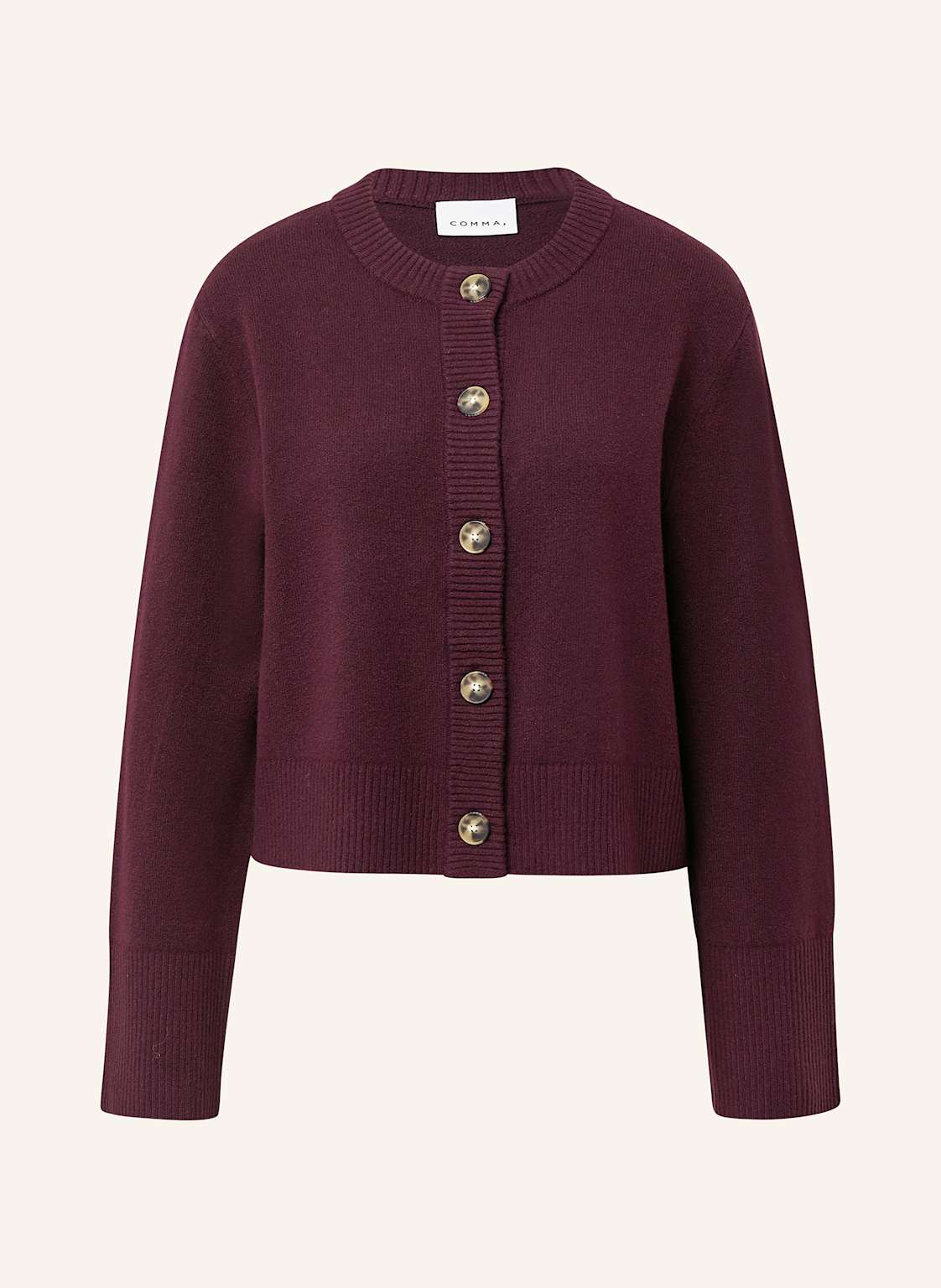 Comma Strickjacke rot von comma