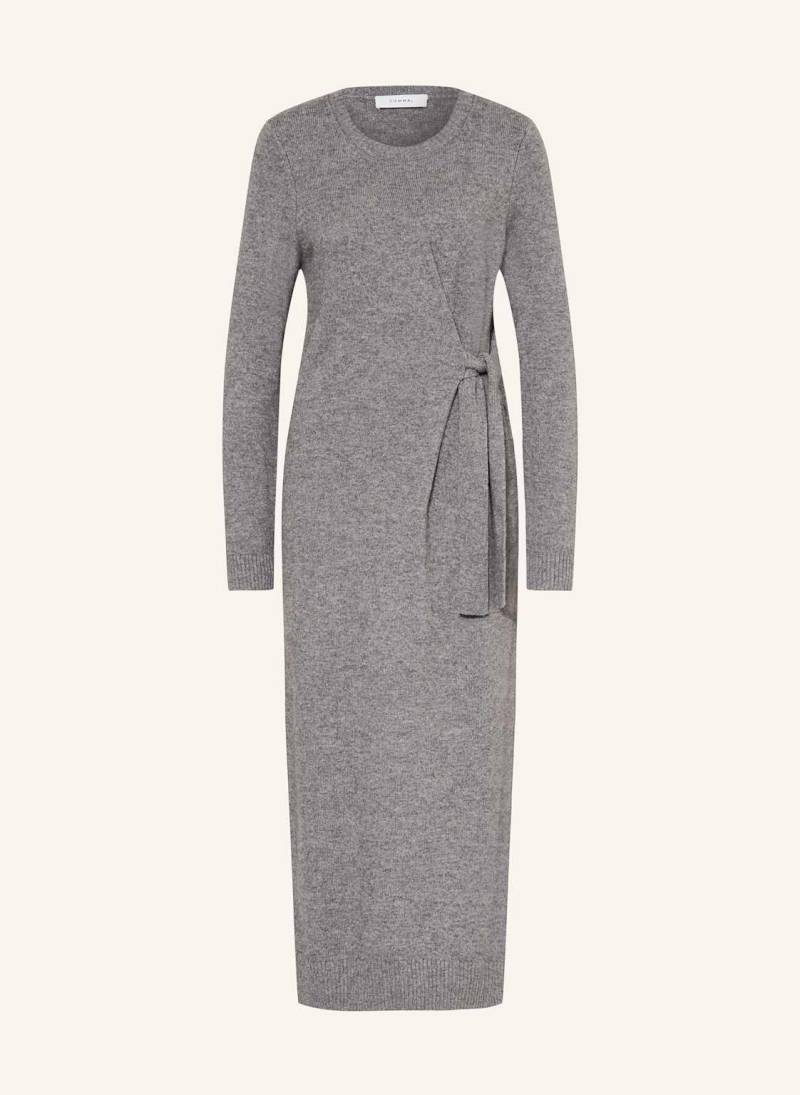 Comma Strickkleid grau von comma