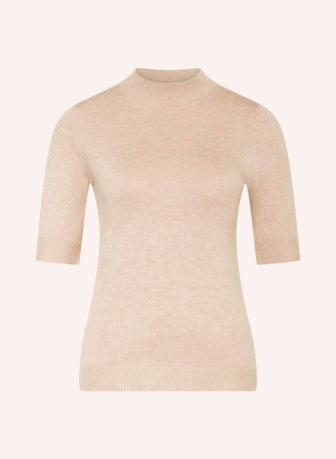 Comma Strickshirt beige von comma