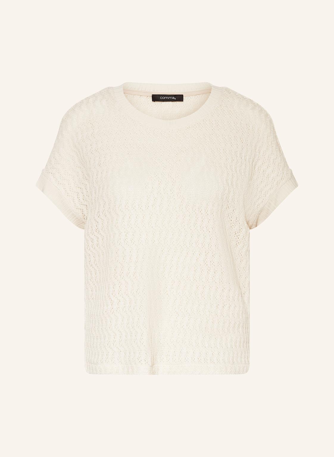 Comma Strickshirt beige von comma