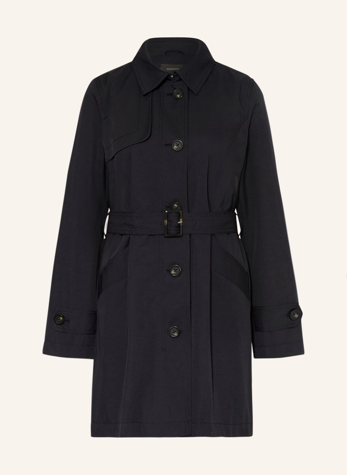 Comma Trenchcoat blau von comma