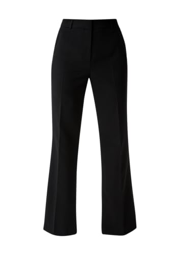 comma Damen 2138021 Hose, 9999 schwarz, 46/REG von comma