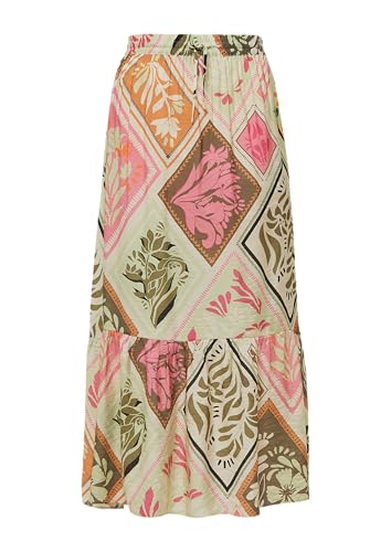 Maxi-Rock mit AOP von comma