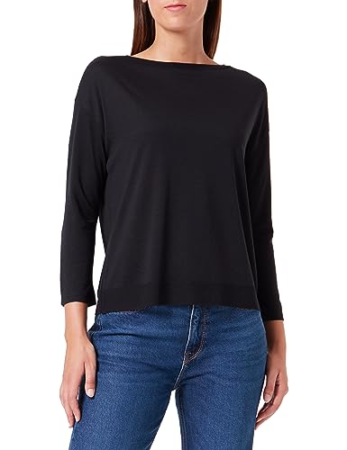 comma Schwarz Damen T-Shirt 2135070 42 von comma