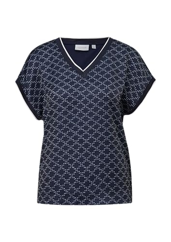 T-Shirt mit Allover Print von Comma