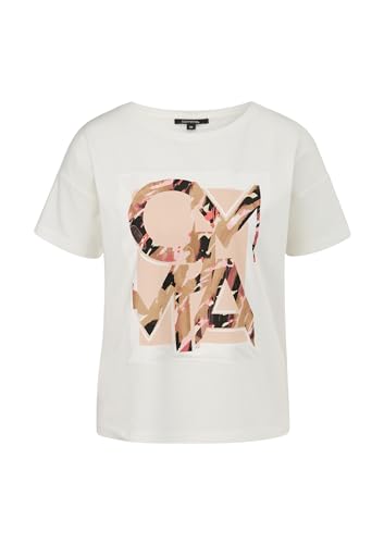 comma Damen T-Shirt mit Frontprint, 44 von comma