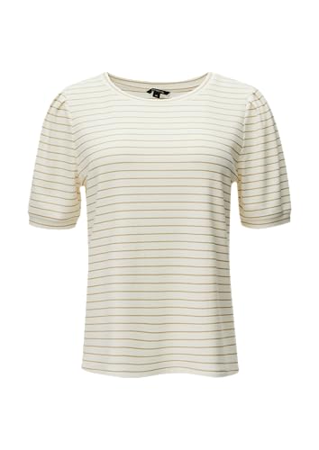 T-Shirt mit Lurexstreifen von Comma