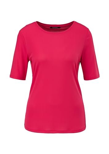 T-Shirt mit Rippstruktur von comma